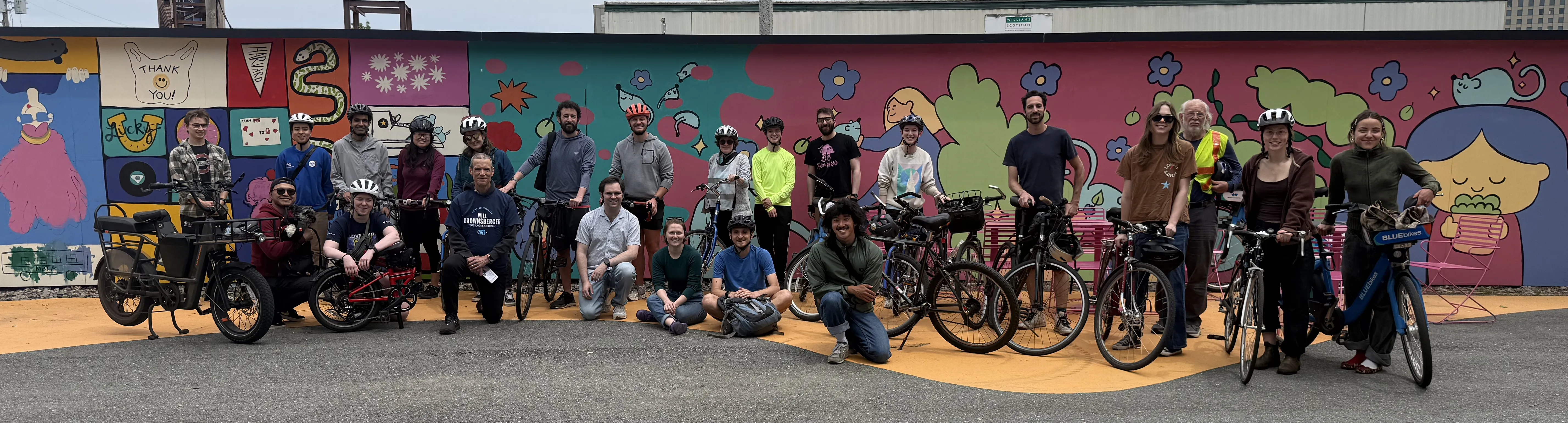 Group photo post ride