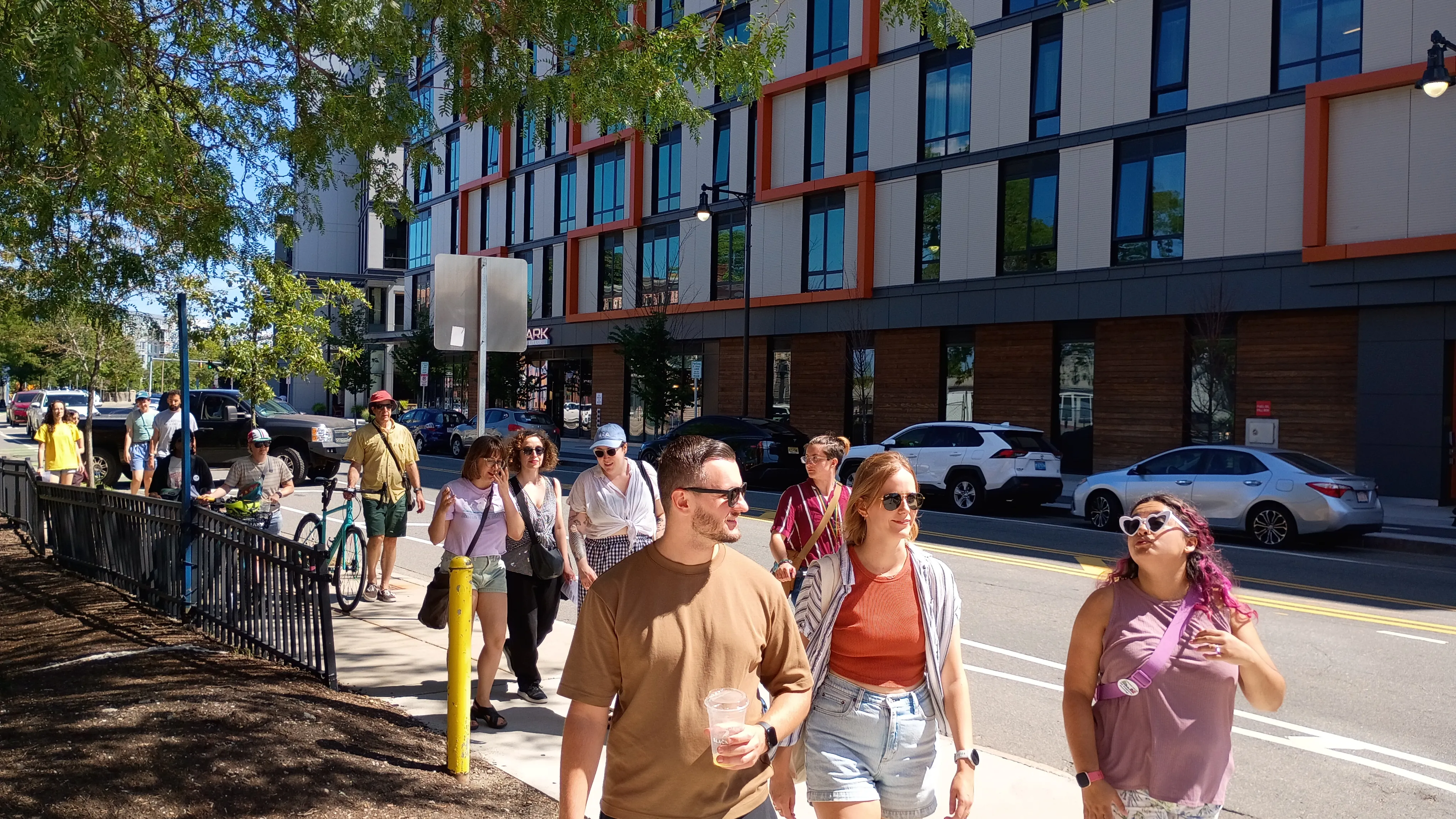 Not the mural, but nearby!
